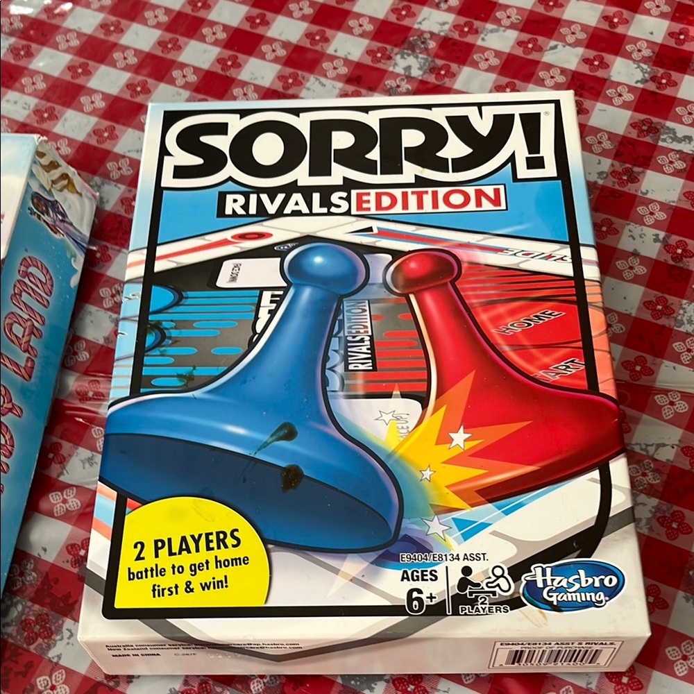 Hasbro Blue and Red Board Games Collection